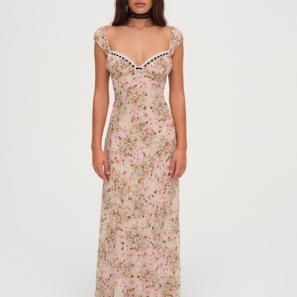 For Love & Lemons Emmaline Maxi Dress Size XLXL - Picture 1 of 11